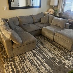 Sectional- Modular Chenille