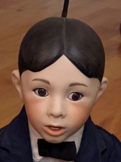 The Hamelton Collection.......Alfalfa. retired doll 28 Years Ago