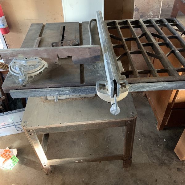 Table Saw 1950’s (Vintage) for Sale in Lakewood, WA OfferUp