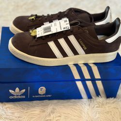 adidas gazelle silver green womens Adidas Campus 80s Bape 30th Anniversary Brown