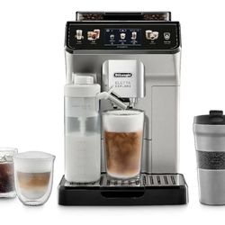 DeLonghi Eletta Explore ECAM45086S Cappuccino Latte Coffee Maker Cold Brew