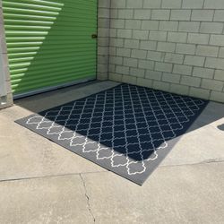 Gray ikea rug like new condition super clean