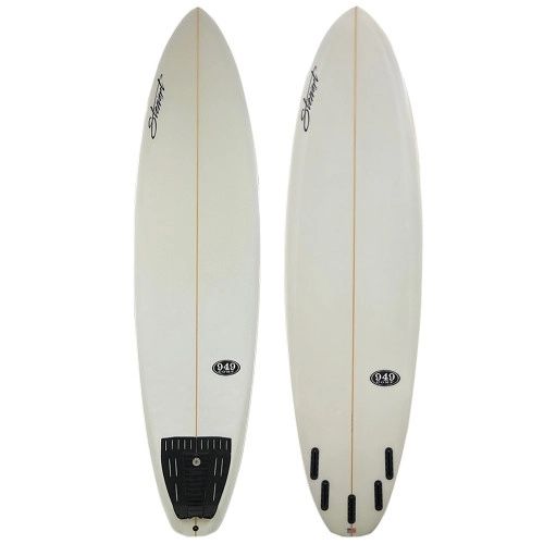 7'4" Stewart "949 Comp" Custom Midlength Used Surfboard