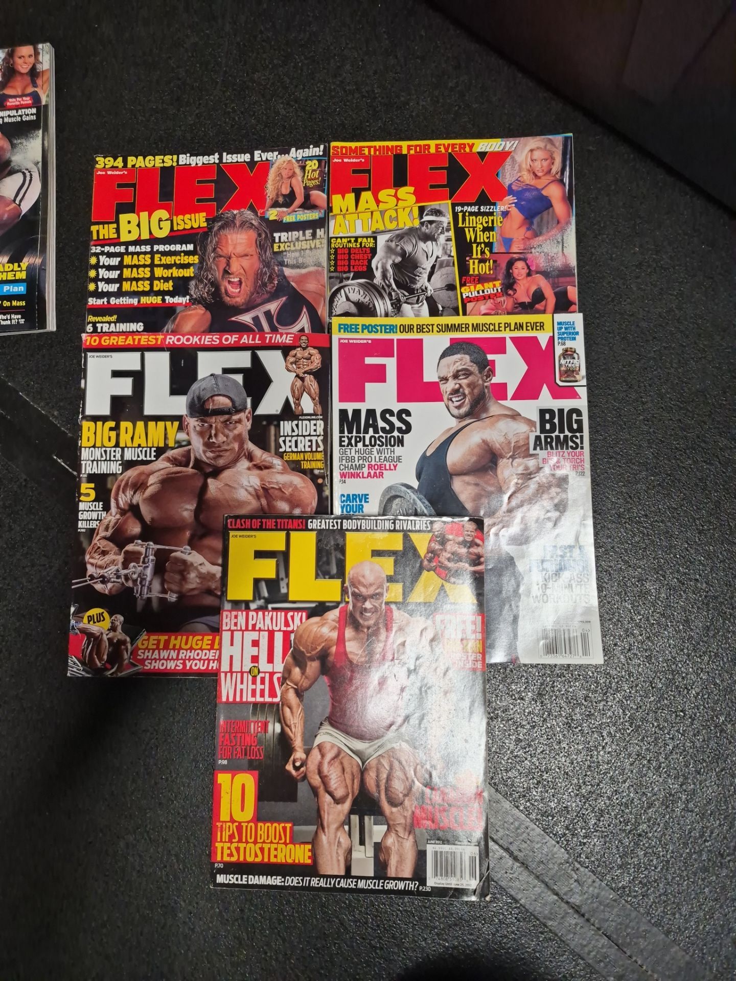 Vintage FLEX MAGAZINES collection