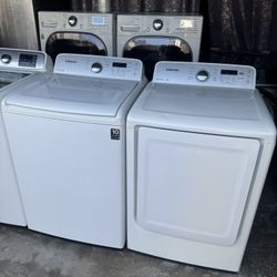 Samsung Washer And Gas Dryer Set 