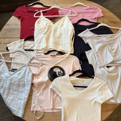 Daughter closet clean out T’s Tanks tops