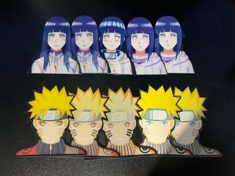 Anime 3D decal stickers 100 count