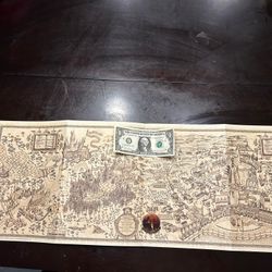 Wizard of World Of Harry Potter Map And Pin