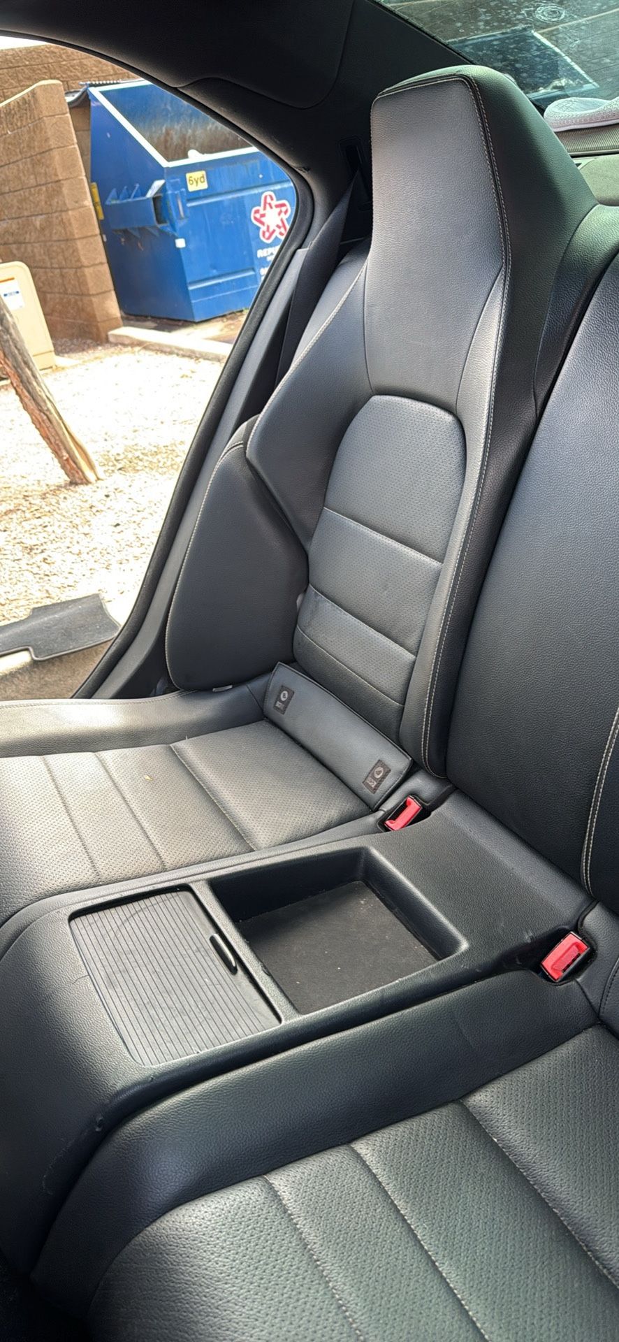 2014 W204 Mercedes C250 Rear Coupe Seats