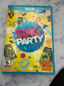 Sing Party Wii U game