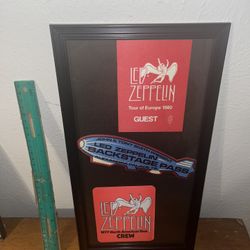 Led Zeppelin Sticker / Frame 
