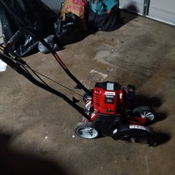 TBE304 30cc 4-Cycle Troy-Bilt edger is cleaner, produces less noise
