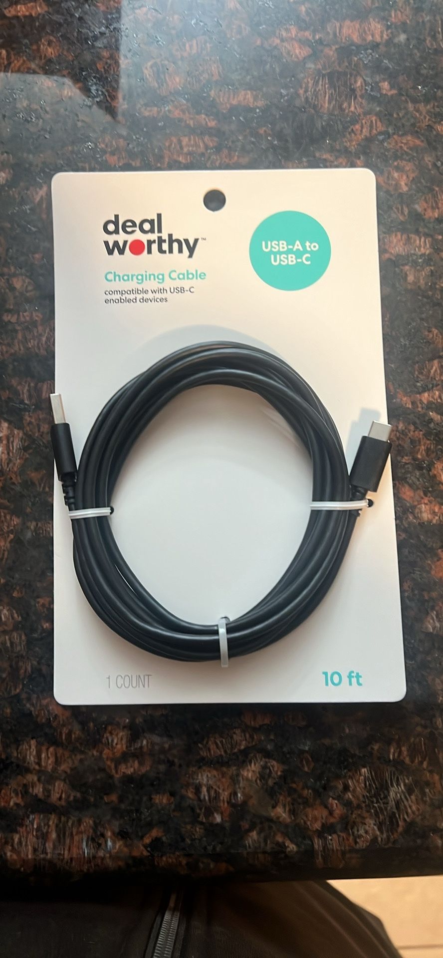 Charging Cable USB A- Type C 