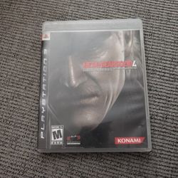PlayStation 3 Metal Gear Solid 4 (Used)