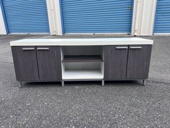 Monarch Specialties Modern TV Console Entertainment Center