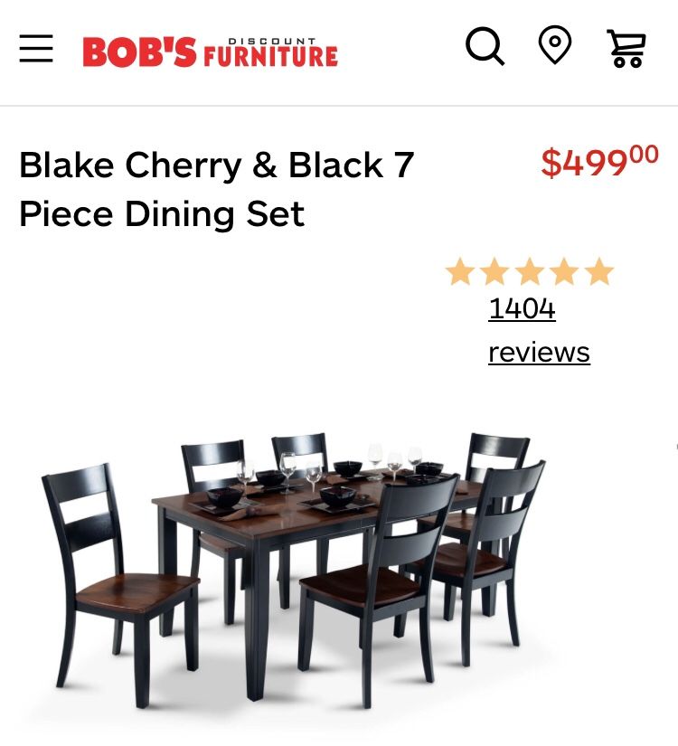 Bobs 7 Piece Living Room Set Baci Living Room