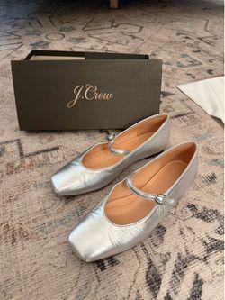 J crew ballerina flats size 6