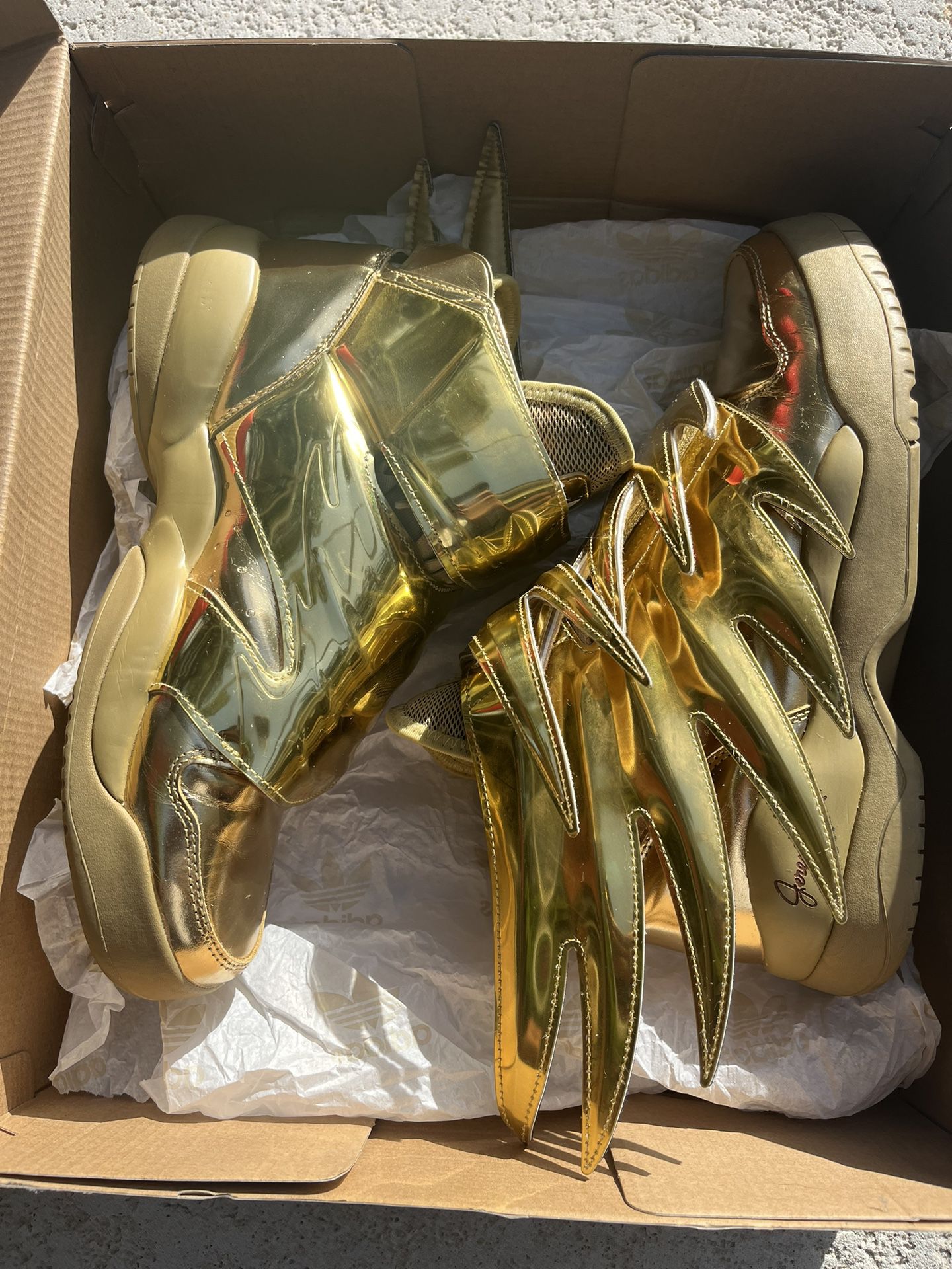 Adidas Jeremy Scott Wings 3.0 Solid Gold 