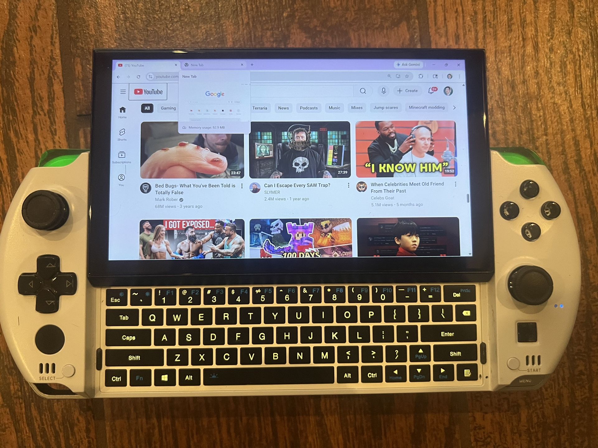 GPD Win 4 Handheld PC (Ryzen 7 / 16GB) + 512GB MicroSD + Accessories