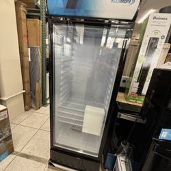 KoolMore - 24 inch Glass door Beverage Refrigerator 12 Cu Ft