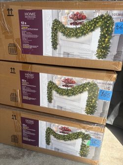 12 ft Grand Duchess Balsam Fir Pre-Lit Christmas Garland