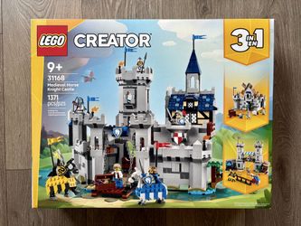 New LEGO Creator 3-in-1 Medieval Horse Knight Castle 31168