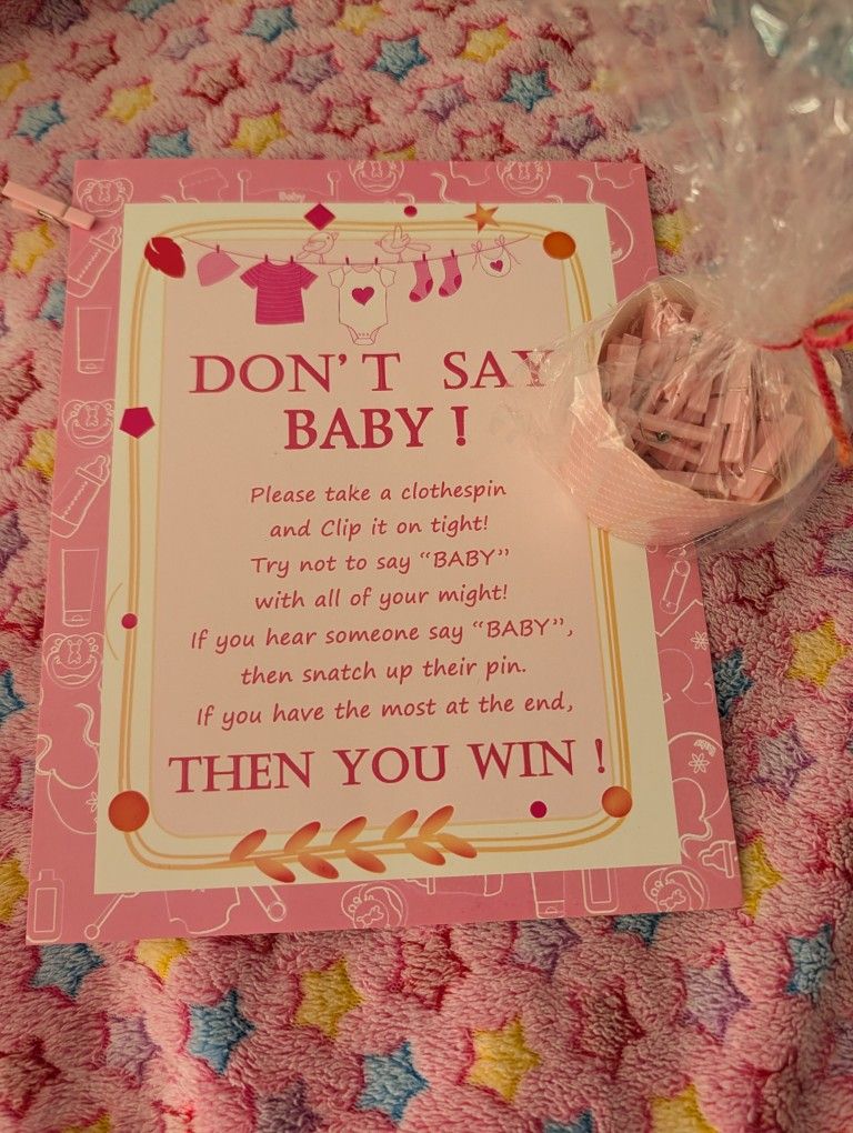 Baby Shower Game