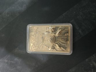 23 Karat Gold Plated Poliwhirl Card