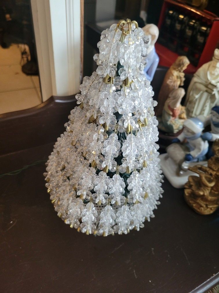 Vintage Beaded Christmas Tree 