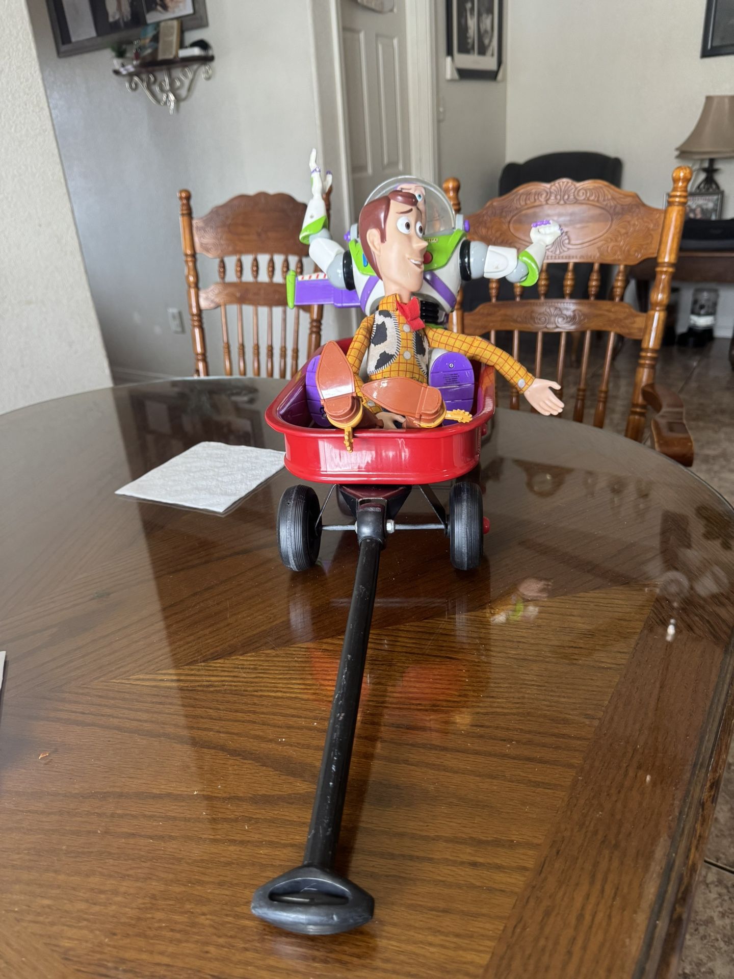 Radio Flyer With Buzz & Woddie