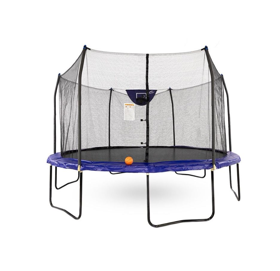 14’ Trampoline With Enclosure
