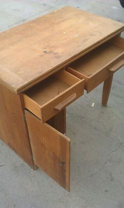 Unique Real Wood Writing / Crafting Desk