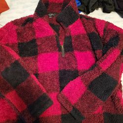 Red And Black Jacket