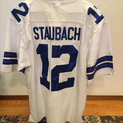 Roger Staubach NFL Jersey M/N Throwback 