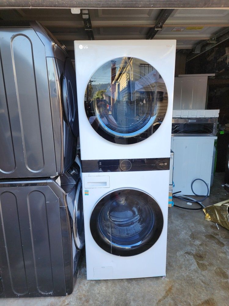 LG Front Load Washer And Dryer Gas High Efficiency