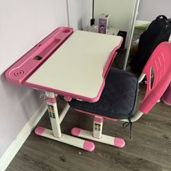 Vivo Girls Desk In Pink
