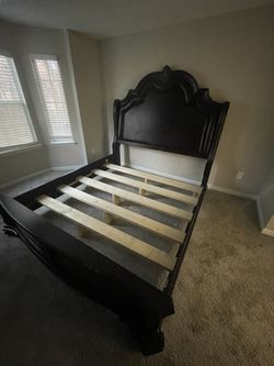 Bed Frame And Matching Dresser