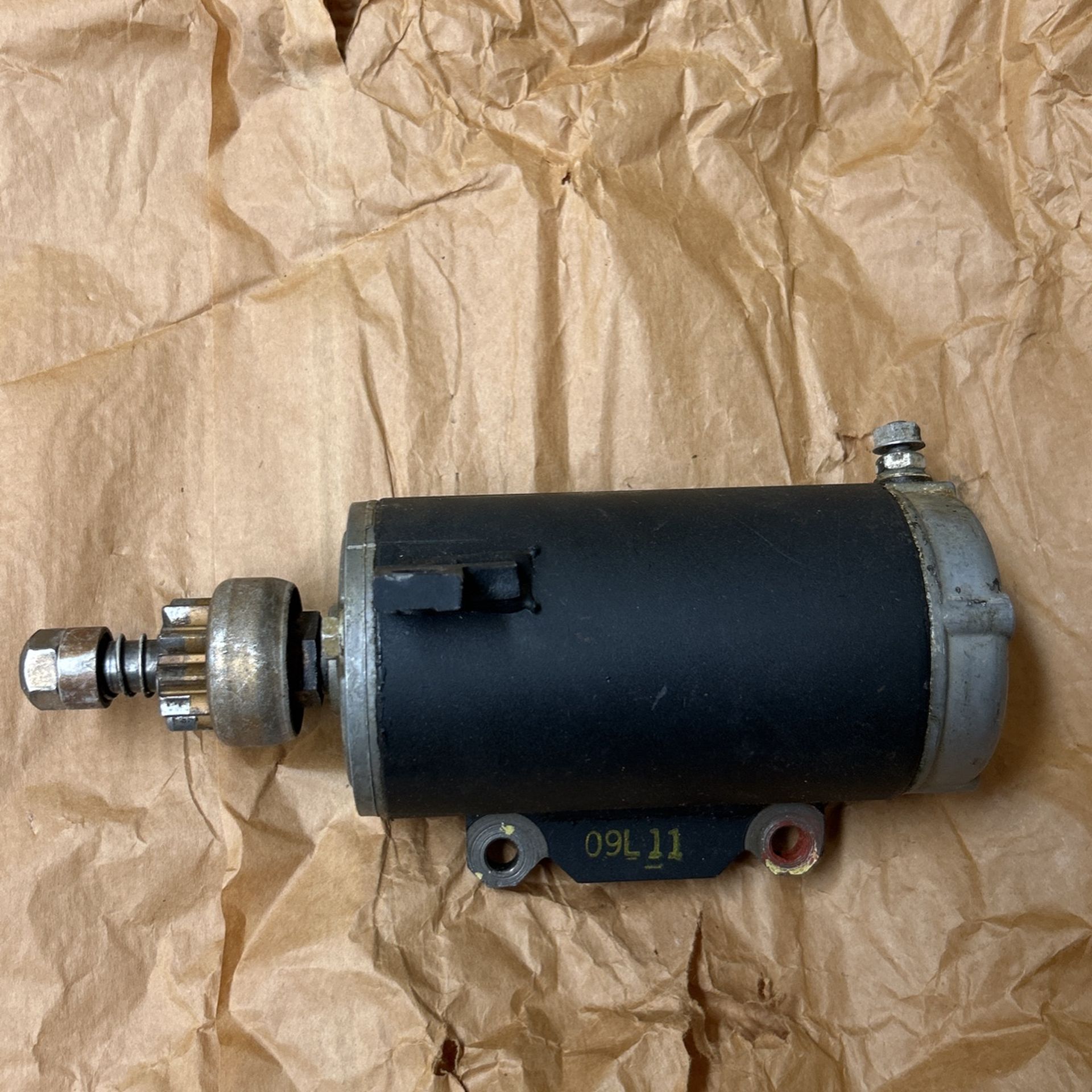 Outboard Motor Starter. OMC V-4