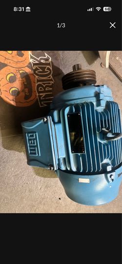 Industrial Electric Motor 230/460 V , 15hp 3600rpm