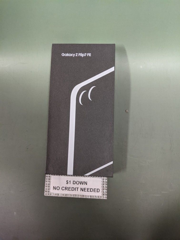Samsung Galaxy Z Flip 7 FE Brand New - 5 Dollars Down No Credit Needed!