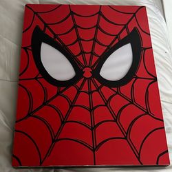 Spider man light up wall decor