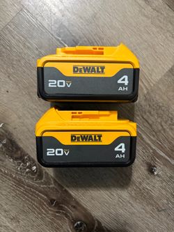 Dewalt 20v 2pk 4.0 Batteries (2x70)