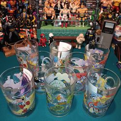 McDonald's Collectable Walt Disney's Glass 100th Year Of Magic  ( Vintage 2000's)