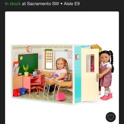 Our generation awesome academy school for 18in dolls. ( American girl sized dolls)  