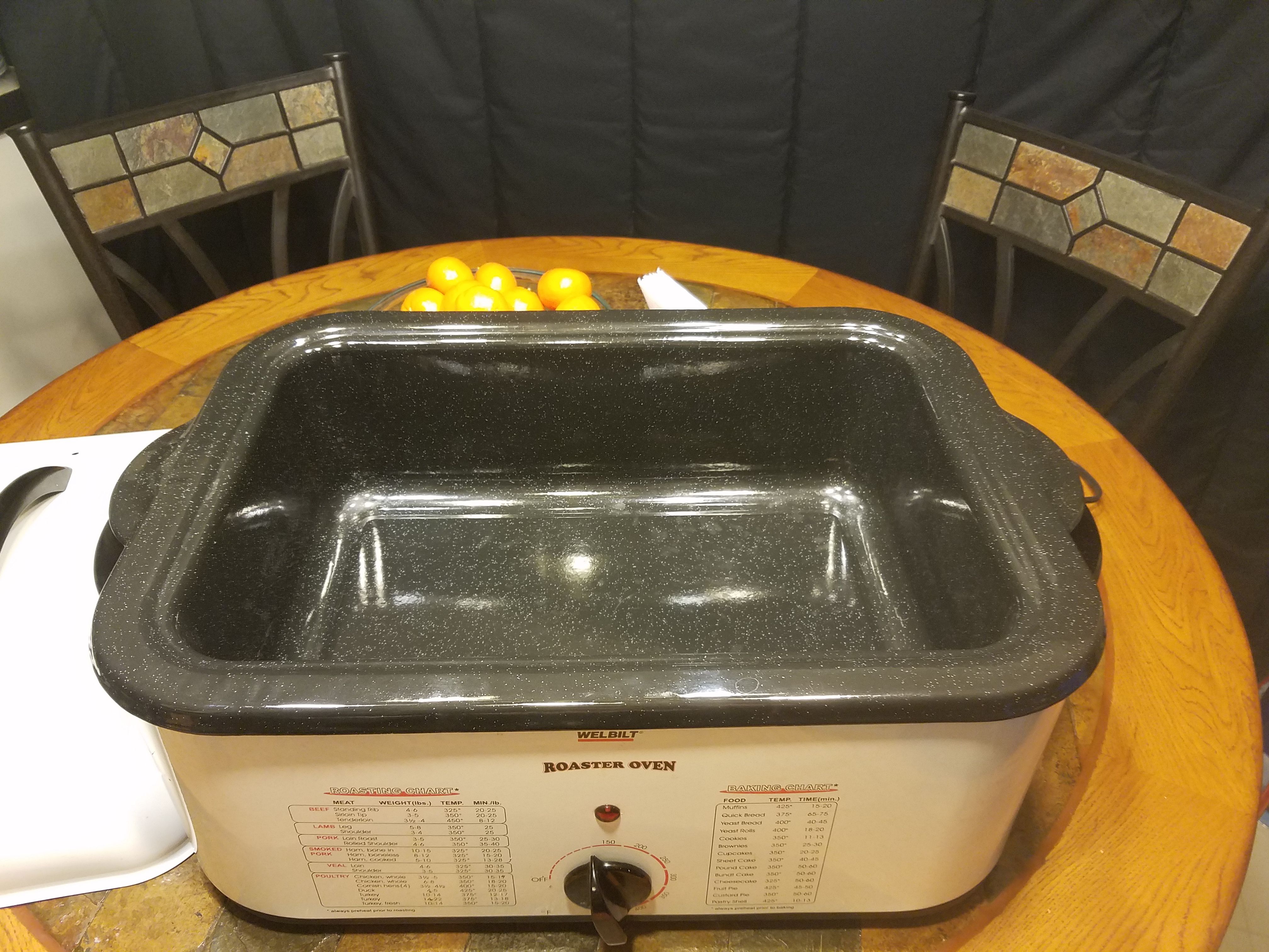 Superjoe 22 Quart Roaster Oven, Stainless Steel White Silver for Sale in  North Bergen, NJ - OfferUp