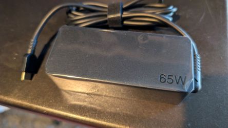 Genuine Lenovo 65W USB-C Laptop Charger / Power Adapter