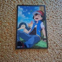 Pokemon Ash Frame Card