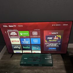 65 inch TV TCL/Roku 4k