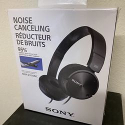 Sony Noise Cancelling Headphones - New