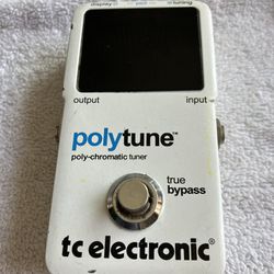 TC ELECTRONIC Poly - Chromatic Electric Guitar Tuner